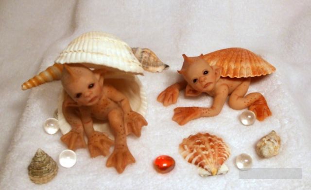 Авторские куклы Nikki Britt. Малыши фэнтези