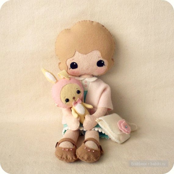 Авторские мягкие куколки Ginger Melon