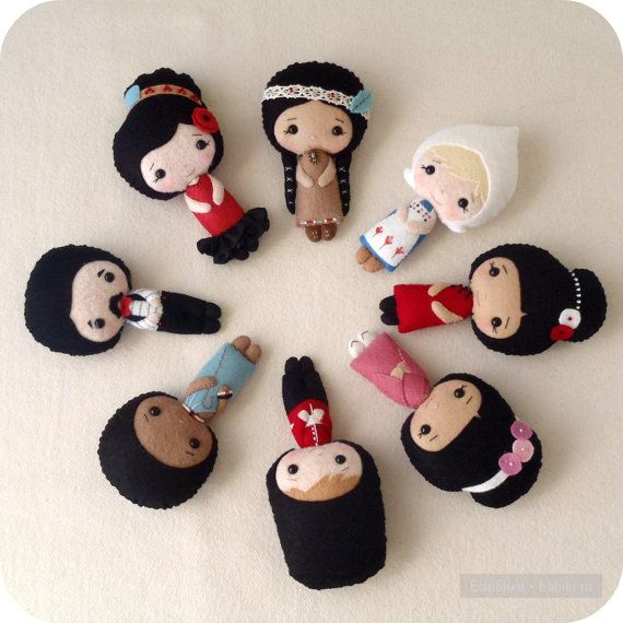 Авторские мягкие куколки Ginger Melon