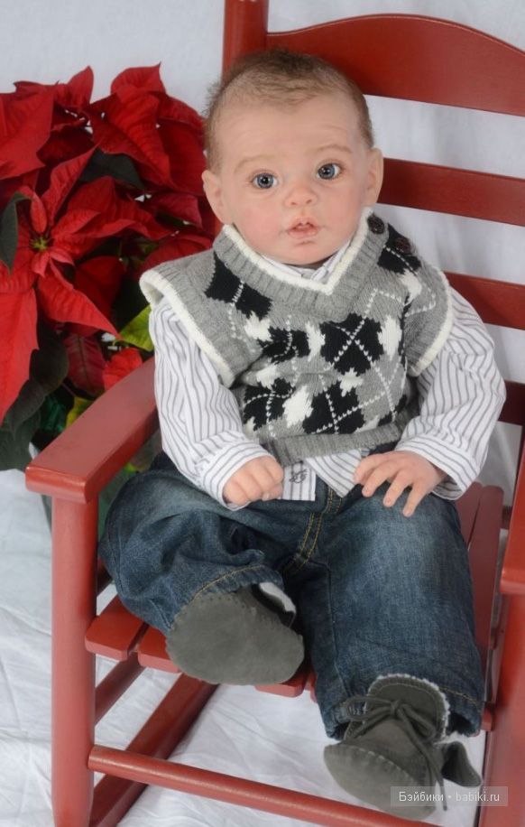 Молд для куклы реборн Grayson от Andrea Arcello