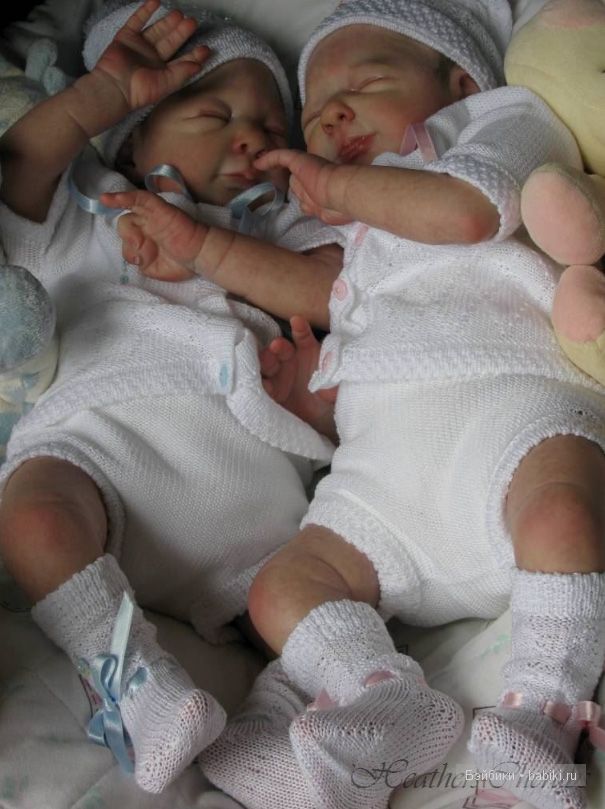 Тройняшки от Jessica Schenk. молды для кукол реборн