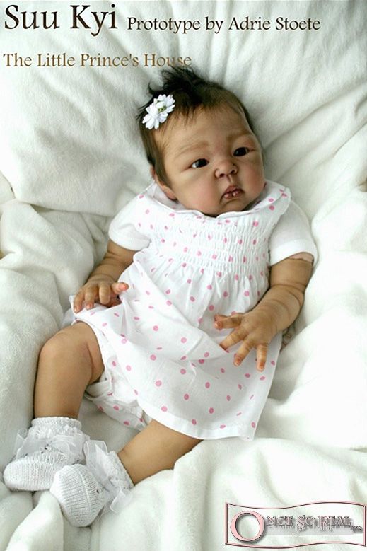 Молд для куклы реборн Suu Kyi от Adrie Stoete-Schuiteman