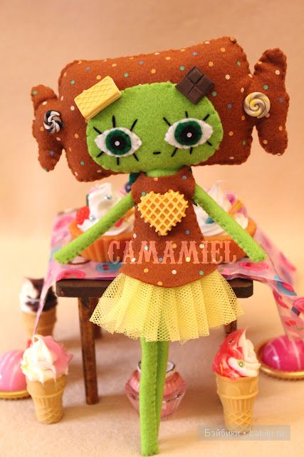 Авторские текстильные куклы от Ana Camamiel