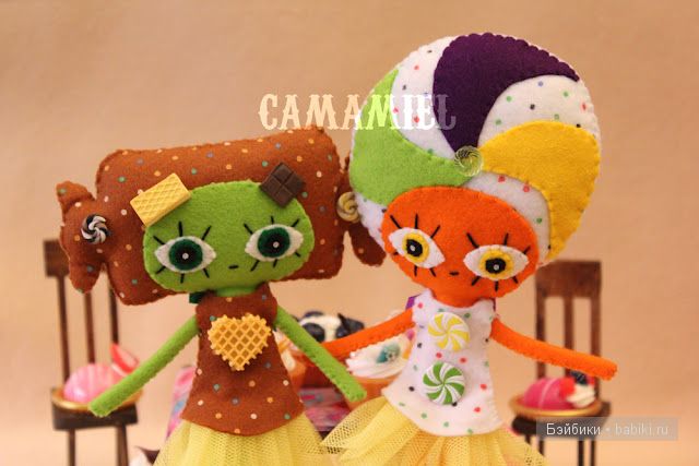 Авторские текстильные куклы от Ana Camamiel