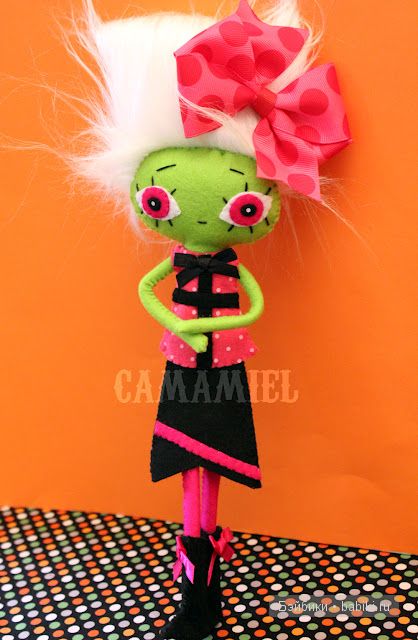 Авторские текстильные куклы от Ana Camamiel