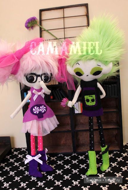 Авторские текстильные куклы от Ana Camamiel