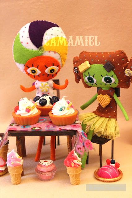 Авторские текстильные куклы от Ana Camamiel