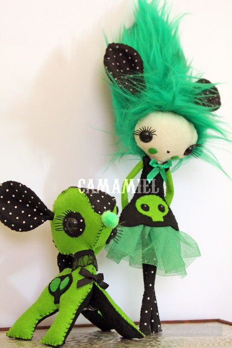 Авторские текстильные куклы от Ana Camamiel