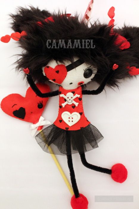 Авторские текстильные куклы от Ana Camamiel