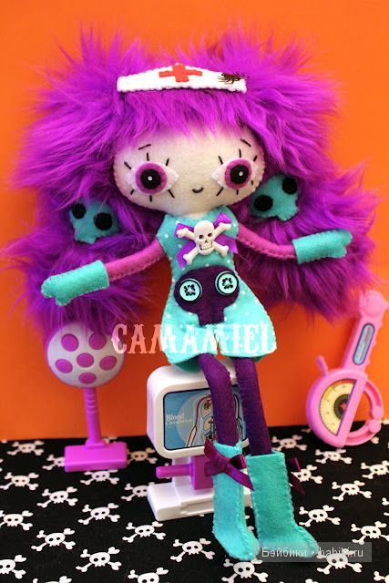 Авторские текстильные куклы от Ana Camamiel