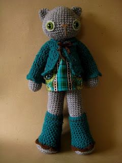 Авторские куклы Coraline, вязанные крючком