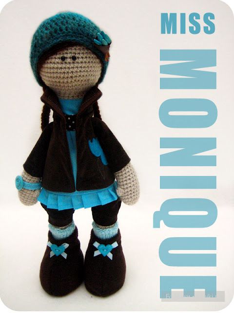 Авторские куклы Coraline, вязанные крючком