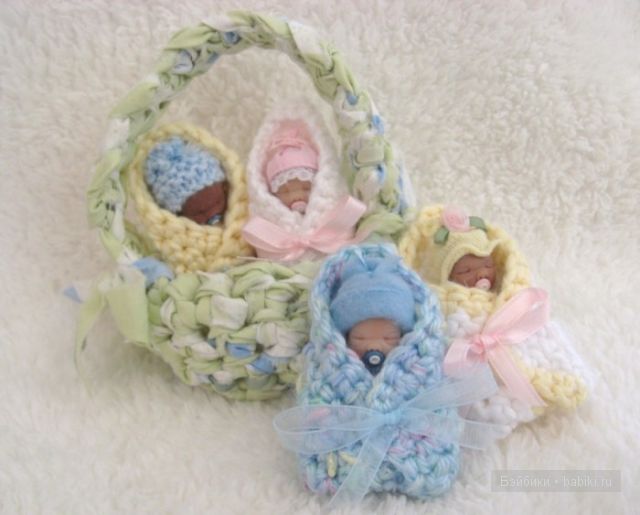 Авторские куколки из пластики - lovinclaydolls от Lisa Haldeman