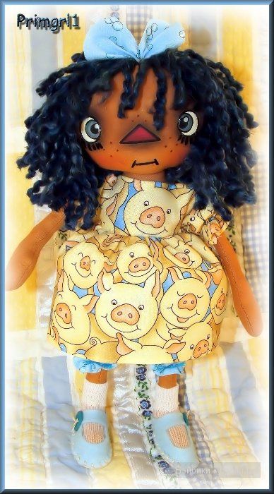 Мягкие авторские куколки от  primgrl1