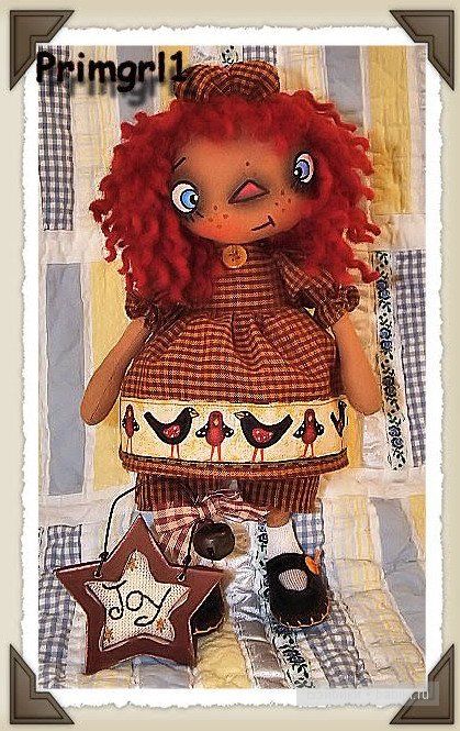 Мягкие авторские куколки от  primgrl1