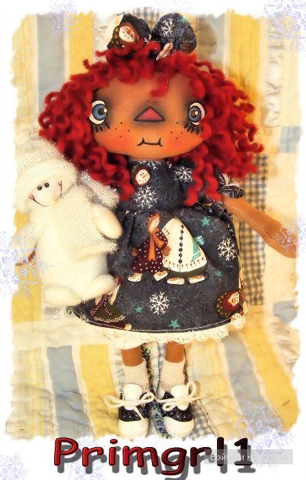 Мягкие авторские куколки от  primgrl1