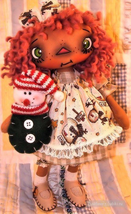 Мягкие авторские куколки от  primgrl1