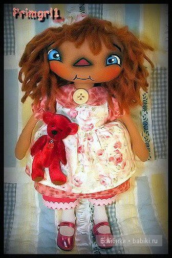 Мягкие авторские куколки от  primgrl1