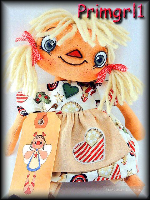 Мягкие авторские куколки от  primgrl1