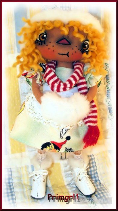 Мягкие авторские куколки от  primgrl1