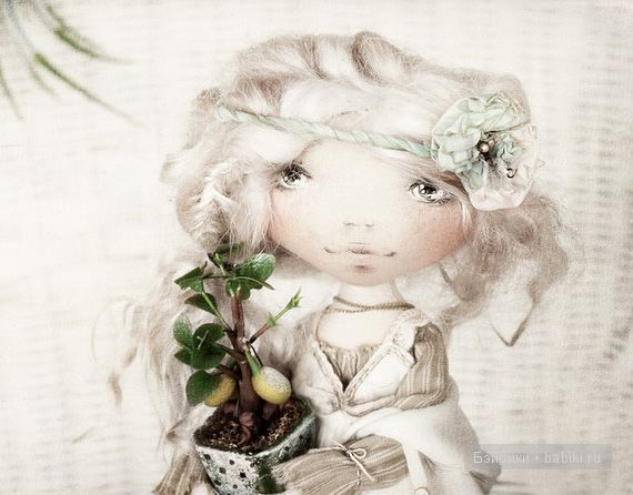 Авторские текстильные куклы Яны Яхиной