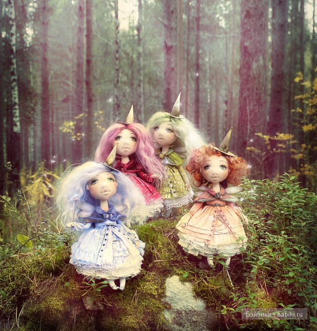 Авторские текстильные куклы Яны Яхиной