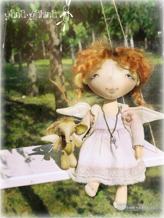 Авторские текстильные куклы Яны Яхиной