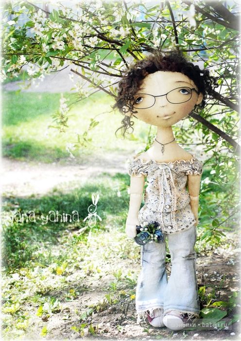 Авторские текстильные куклы Яны Яхиной
