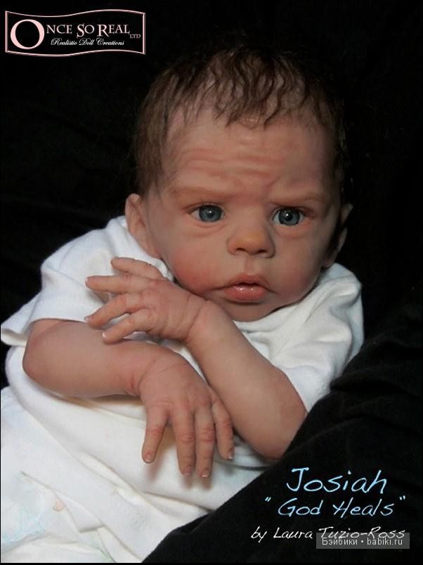 Новый молдик для куклы реборн Josiash от Laura Tuzio Ross
