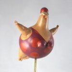 Авторские куколки из папье маше Lisa Meehan dolls