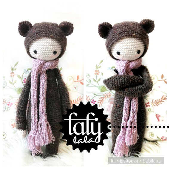 Вязанные авторские куклы, handmade dolls от laly lala