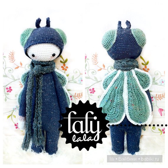 Вязанные авторские куклы, handmade dollsот laly lala