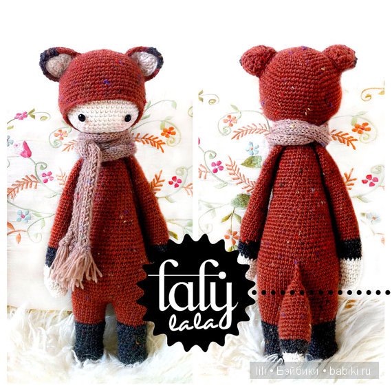 Вязанные авторские куклы, handmade dollsот laly lala
