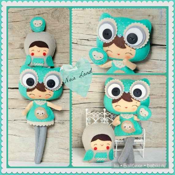Авторские мягкие куколки от Noialand