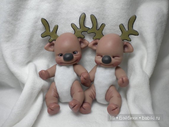 Авторские куколки из пластики - Allie Bean Dolls