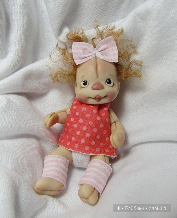 Авторские куколки из пластики - Allie Bean Dolls