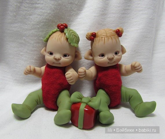 Авторские куколки из пластики - Allie Bean Dolls