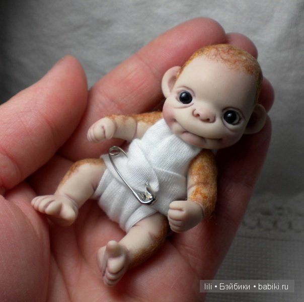 Авторские куколки из пластики - Allie Bean Dolls