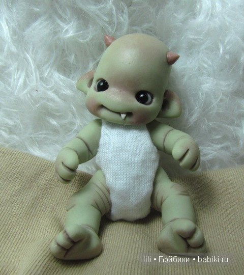 Авторские куколки из пластики - Allie Bean Dolls