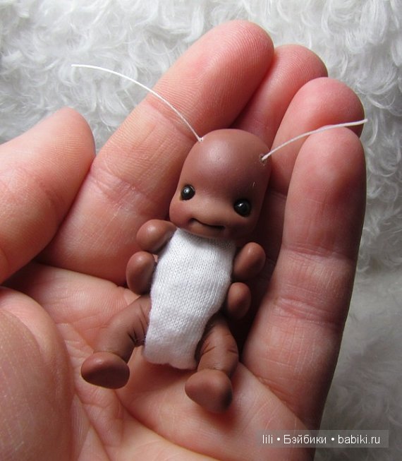 Авторские куколки из пластики - Allie Bean Dolls