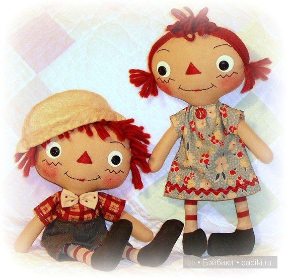 Улыбающиеся мягкие куколки. Rag dolls от ohsewdollin