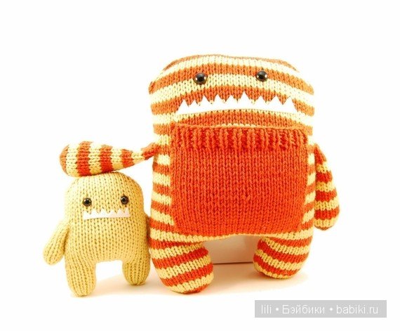 Вязанные маленькие монстрики - авторские игрушки от Rebecca Danger