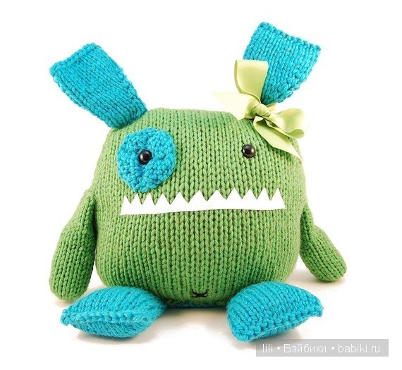 Вязанные маленькие монстрики - авторские игрушки от Rebecca Danger