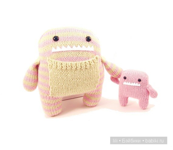 Вязанные маленькие монстрики - авторские игрушки от Rebecca Danger