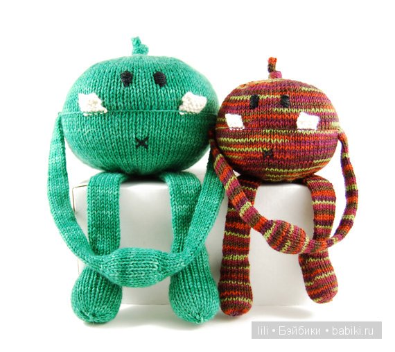 Вязанные маленькие монстрики - авторские игрушки от Rebecca Danger
