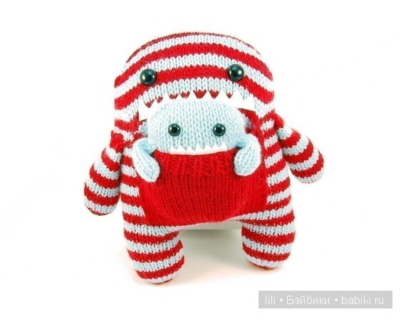 Вязанные маленькие монстрики - авторские игрушки от Rebecca Danger