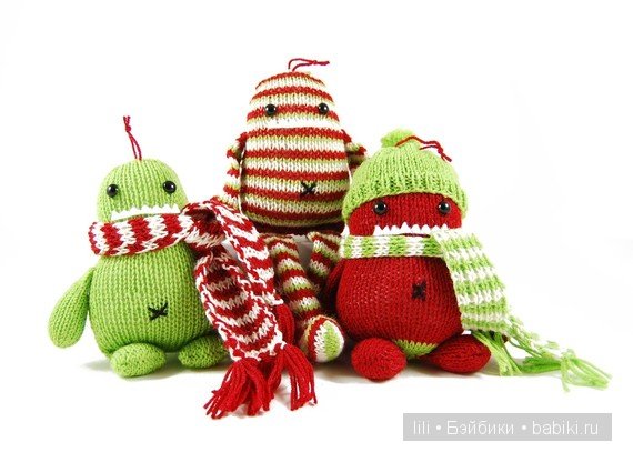 Вязанные маленькие монстрики - авторские игрушки от Rebecca Danger