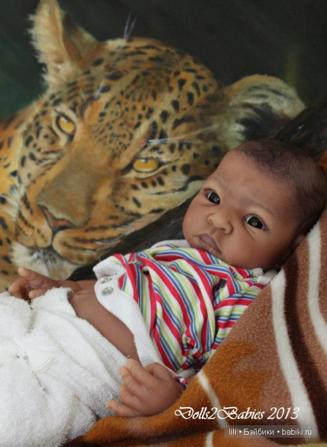 Молд для куклы реборн Thandie by Adrie Stoete