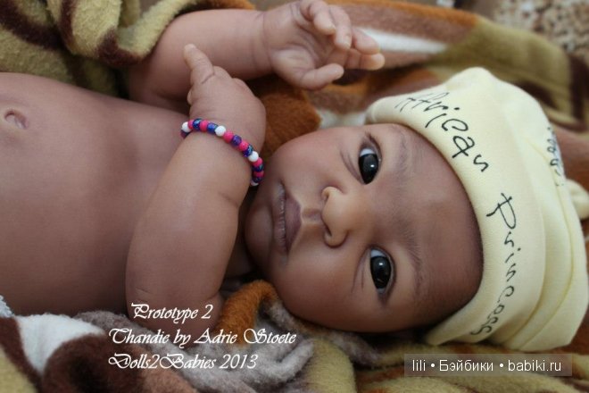 Молд для куклы реборн Thandie by Adrie Stoete
