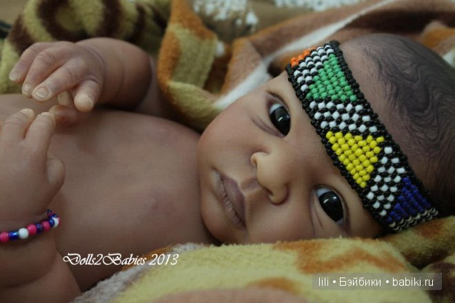 Молд для куклы реборн Thandie by Adrie Stoete